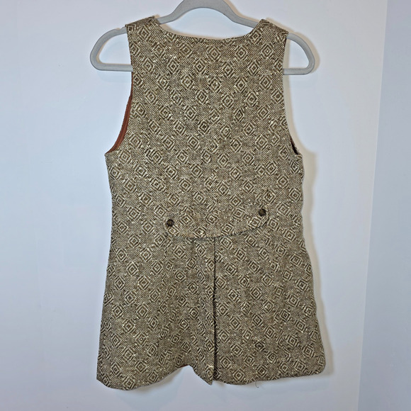 Bobbie Brooks Vintage Women’s Long Vest Sz S Pockets Old Money Preppy Equestrian - Picture 5 of 8